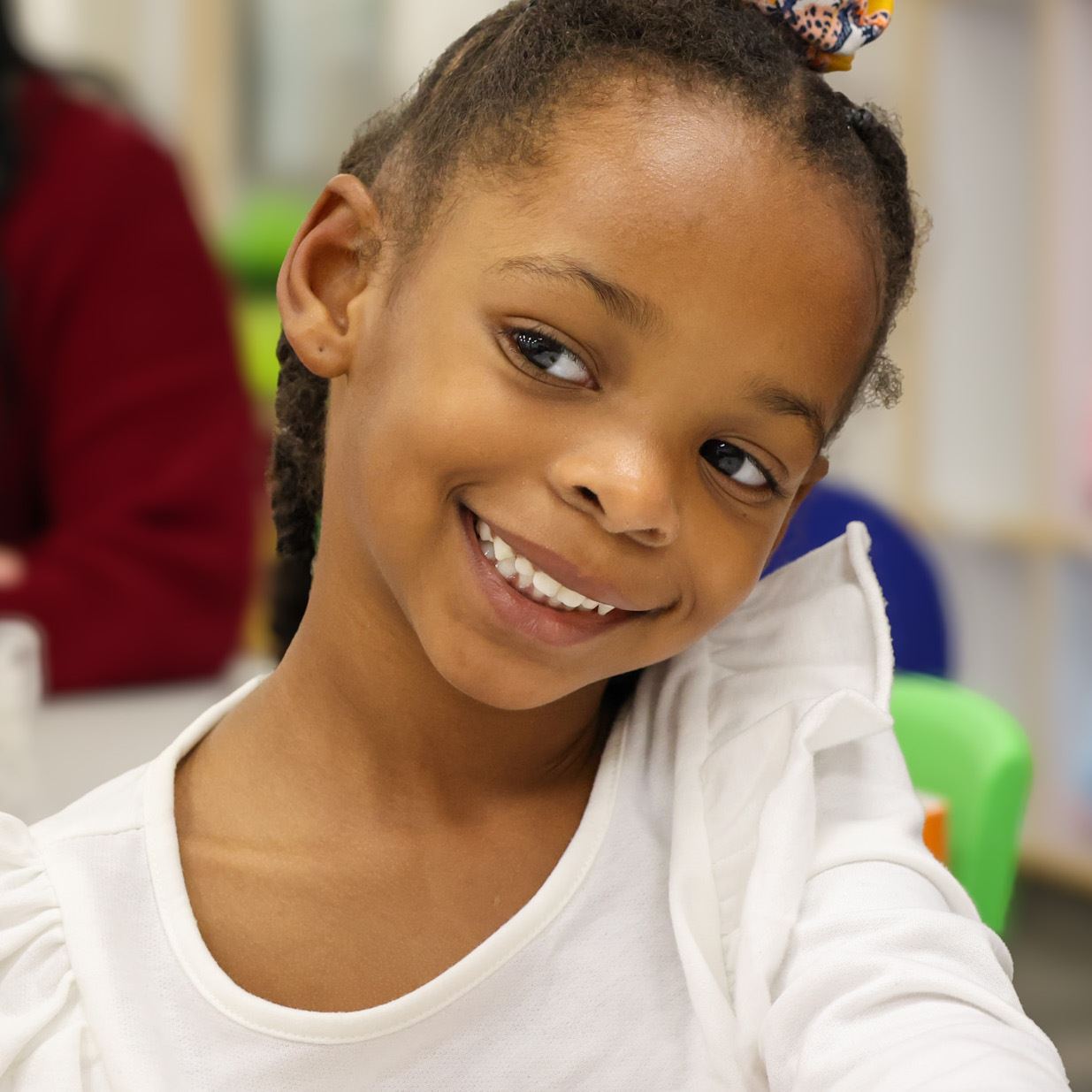  female student smiling
